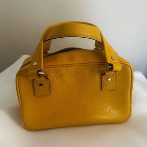 Kate Spade Leather Yellow Bag